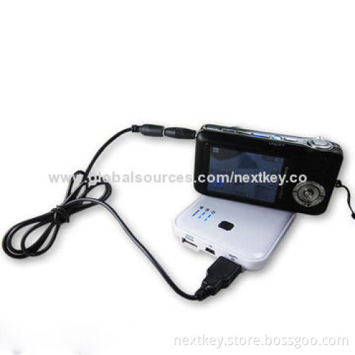 Best Selling Ultra-slim Power Bank, 5600mAh, for iPhone, iPad, with Dual-USB Port